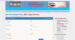 Desktop Screenshot of jmcargoindia.com